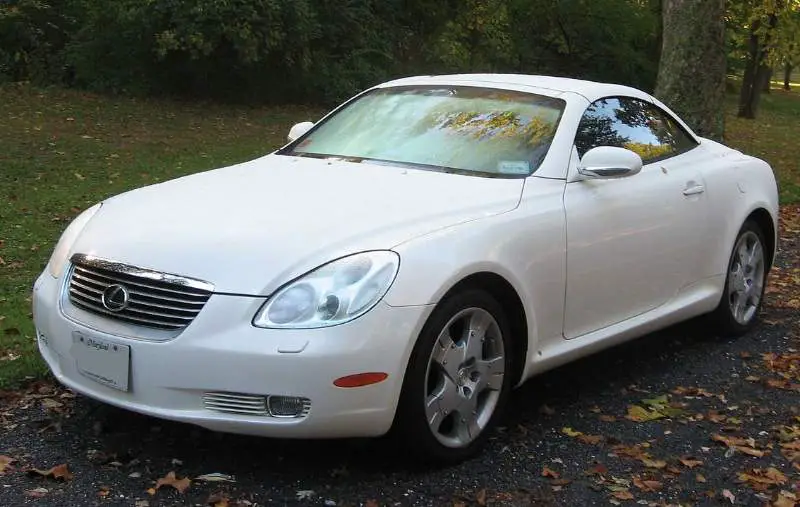 4º peor: Lexus SC 430 – 2002