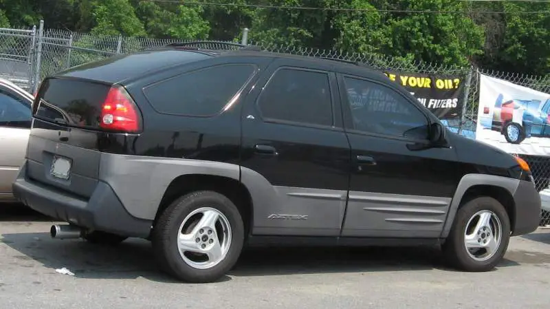 3º peor: Pontiac Aztek – 2001