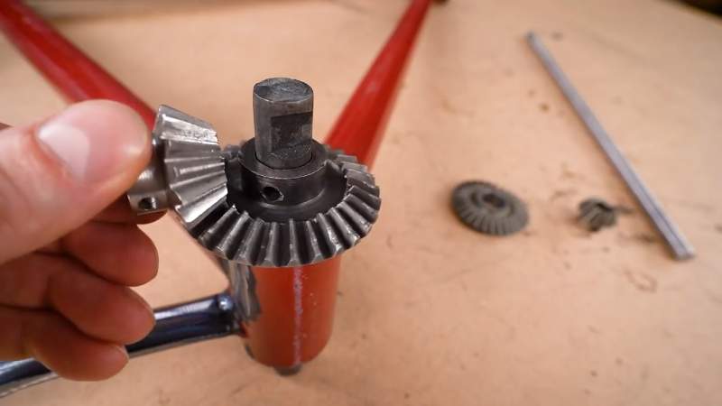 Proceso de construcción de bicicletas sin cadena