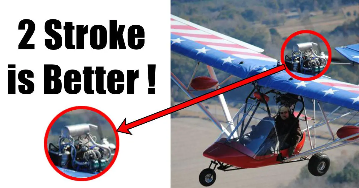 ¿Por qué los aviones siguen utilizando motores de dos tiempos?
