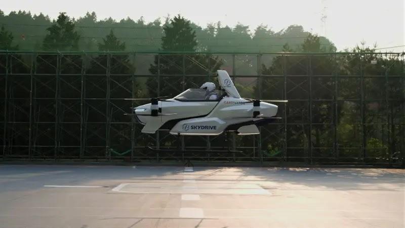 Un coche volador es aceptado oficialmente para el certificado de tipo en Japón