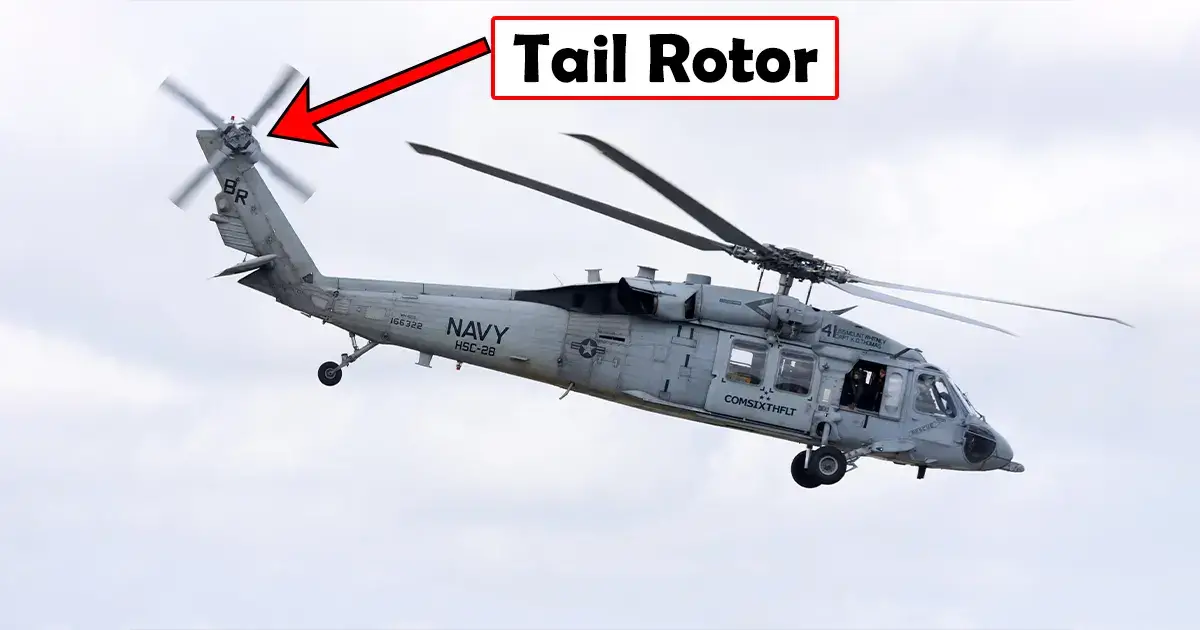¿Cuál es el verdadero propósito del rotor de cola en helicópteros?