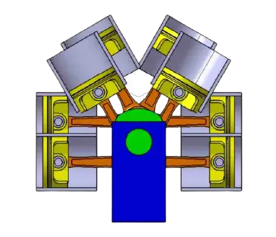 Motor K horizontal