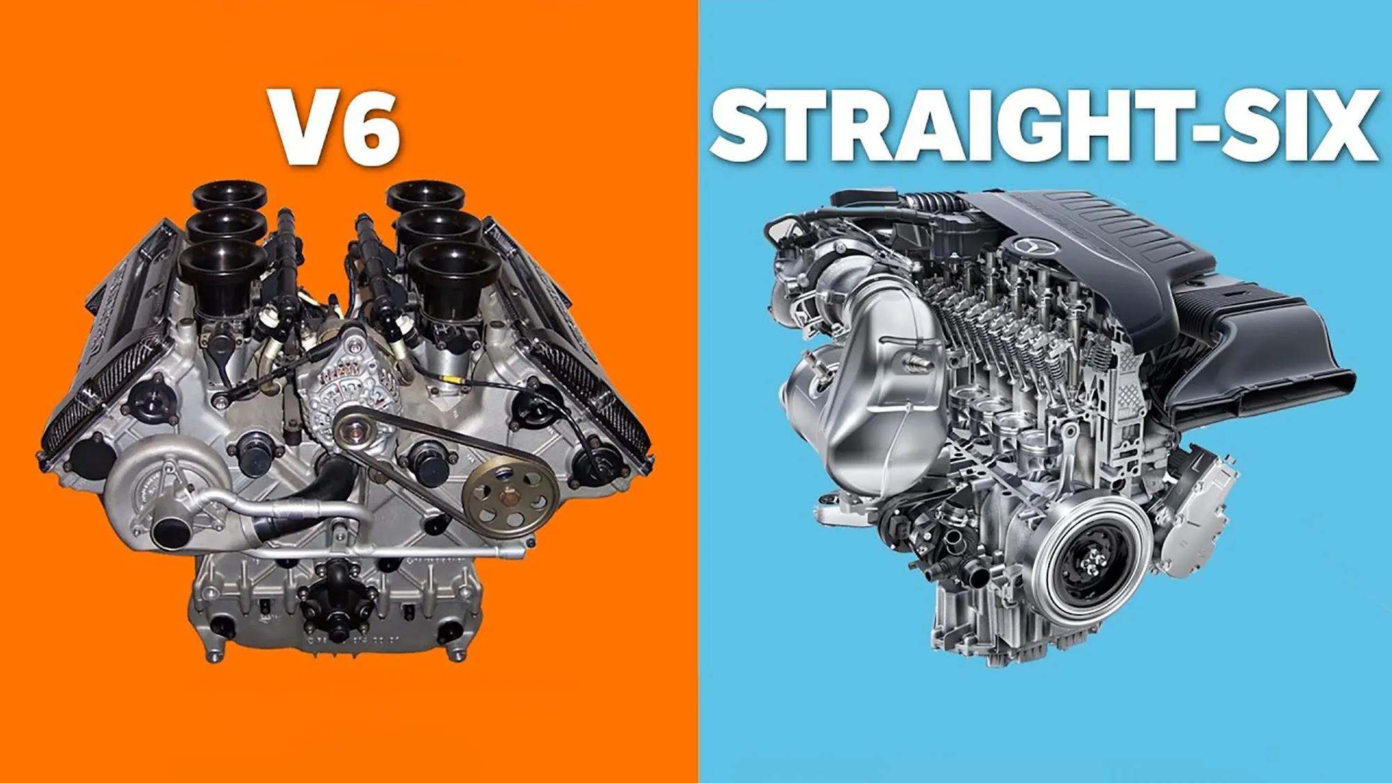 Motor V6 vs V6 en línea y por qué el V6 es una mejor opción