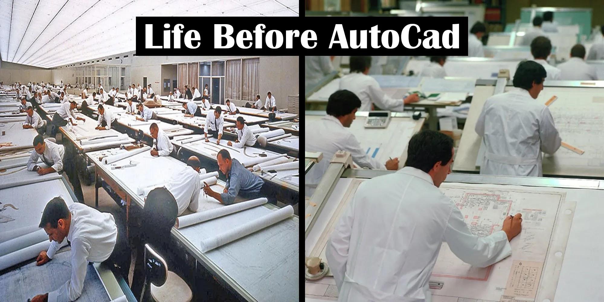 10 increíbles imágenes antiguas que muestran cómo trabajaban los ingenieros antes de AutoCAD