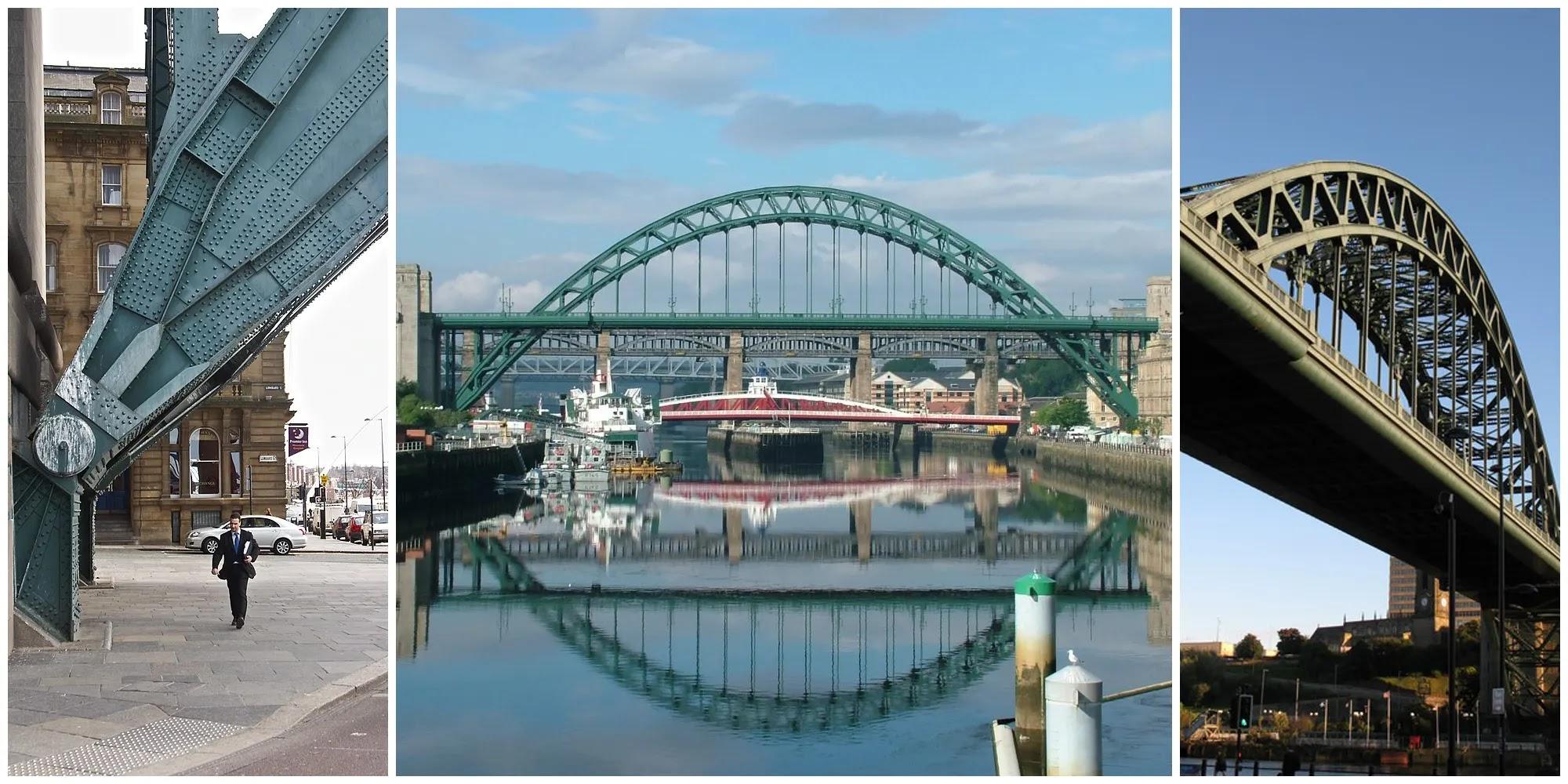 El puente Tyne, una hermosa pieza arquitectónica