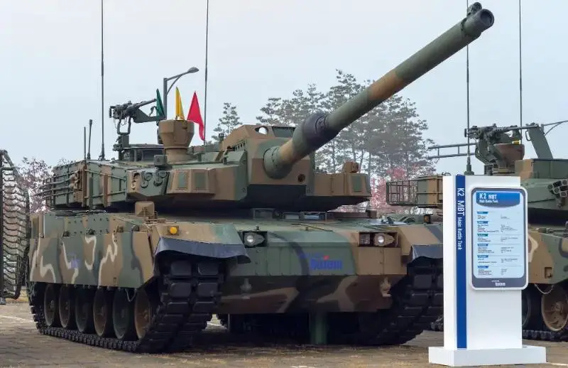 7- K2 Black Panther – Corea del Sur