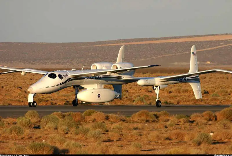 5. Scaled Composites Model 281 Proteus es otro avión extraordinario