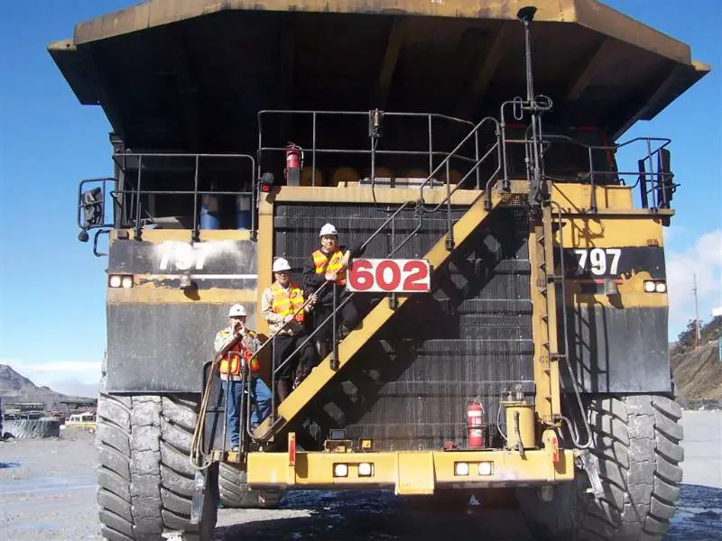 12. El enorme motor de oruga