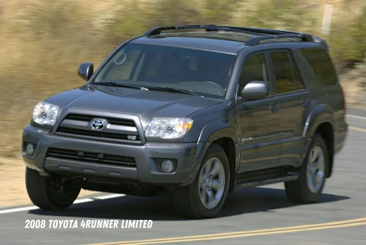 Interior de la Toyota 2008Runner Trail Edition 4 