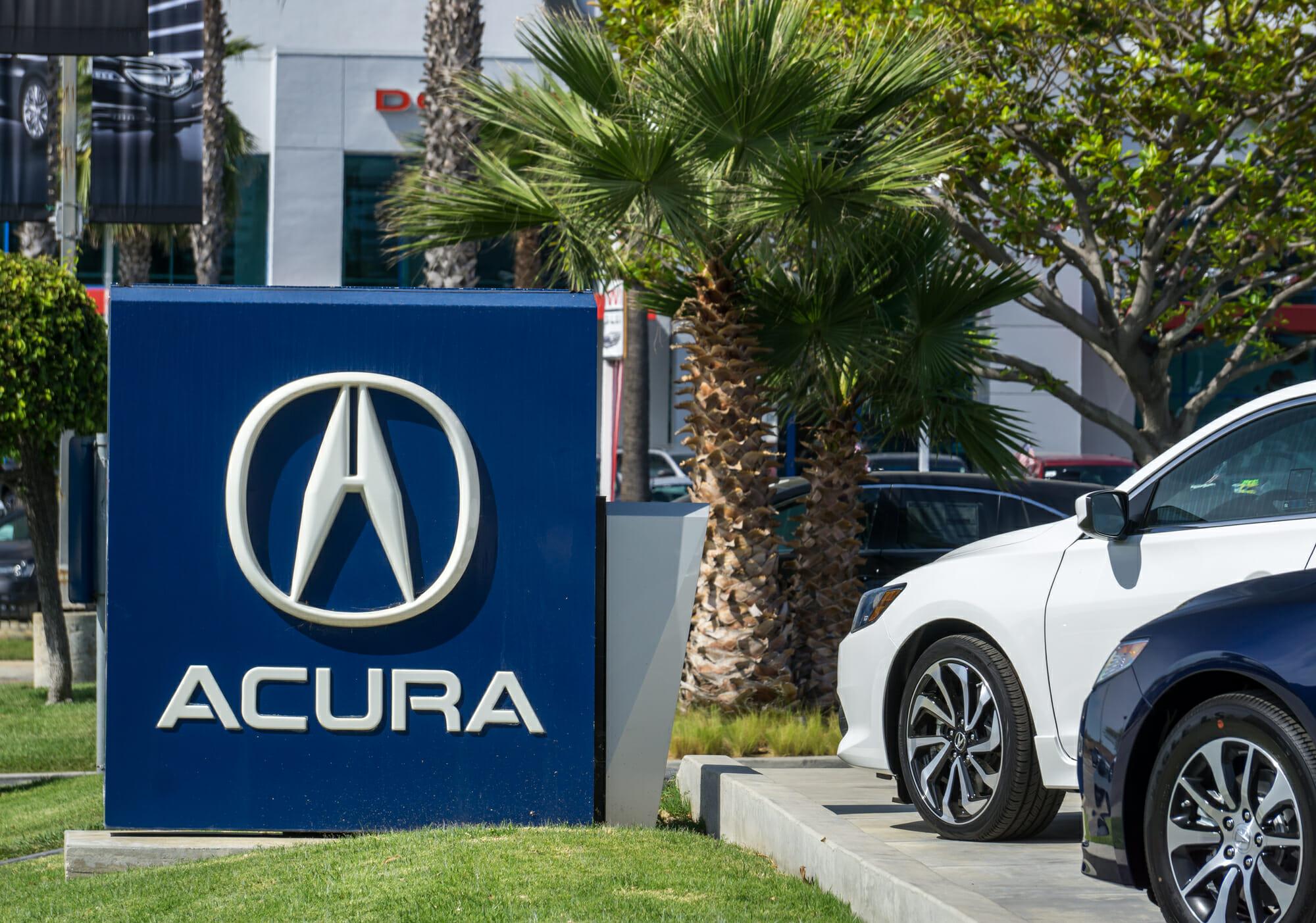 Logotipo de Acura