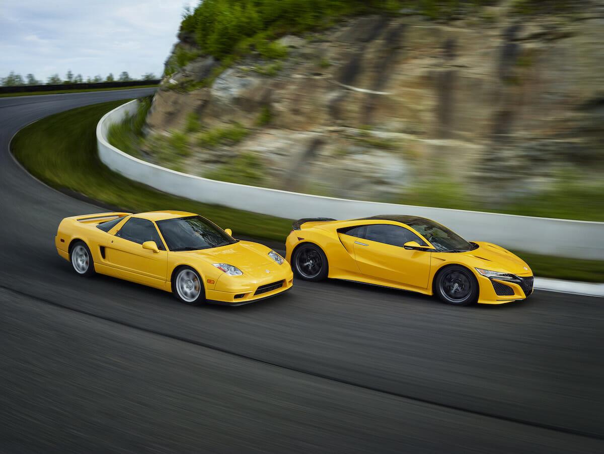 NSX 2020 con Indy Yellow Pearl - Foto de Acura