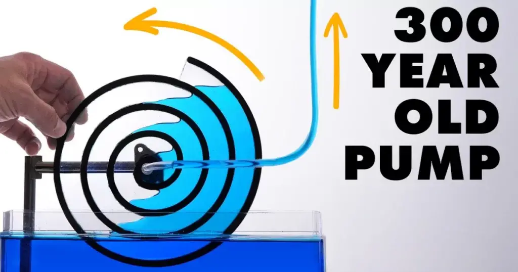 Olvídese de las baterías, ¡esta bomba utiliza la ciencia para elevar el agua!