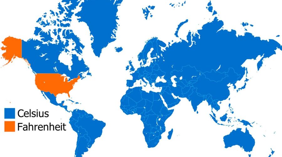¿Por qué los estadounidenses usan Fahrenheit en lugar de Celsius?