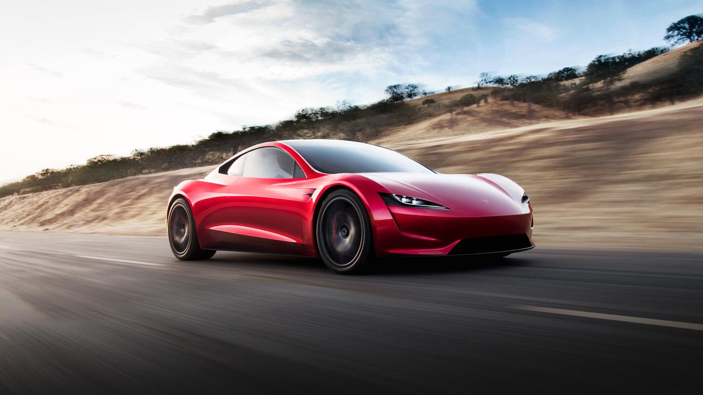 Musk dice que el nuevo Tesla Roadster aceleraría de 0 a 60 mph en 1.1 segundos cuando esté equipado con un cohete SpaceX