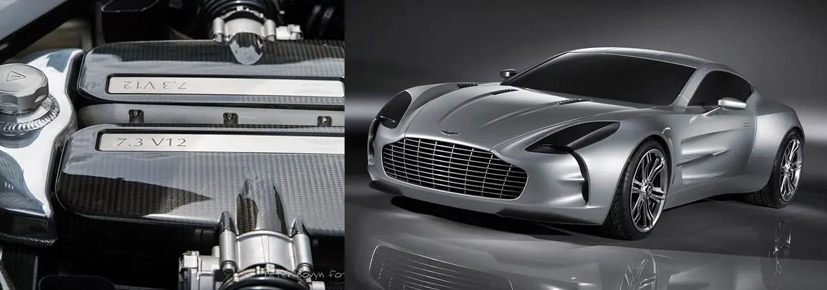 Aston Martin One-77 – 7.3 litros