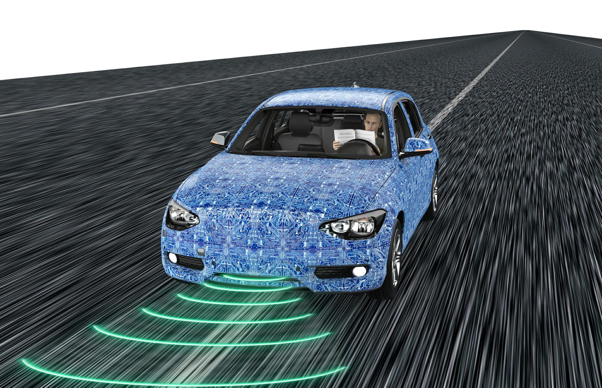 Sensor de colisión de automóviles