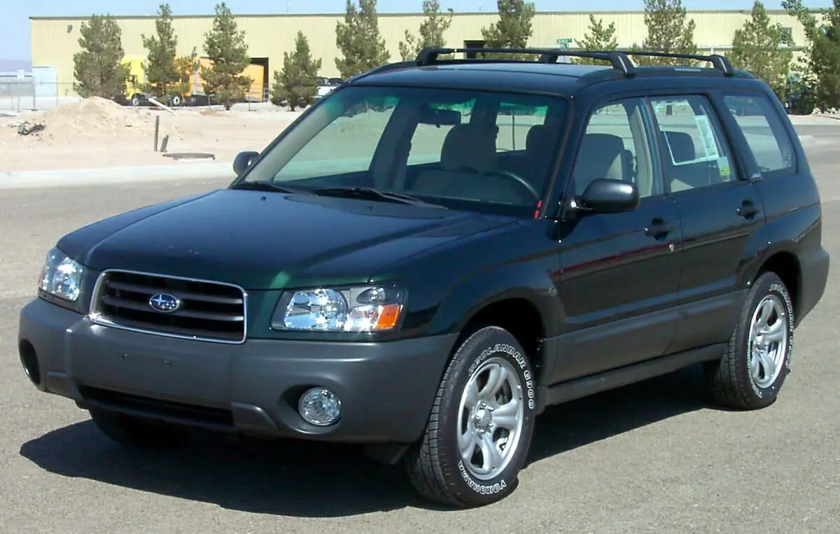 Subaru Forester 2003 - wikicommons