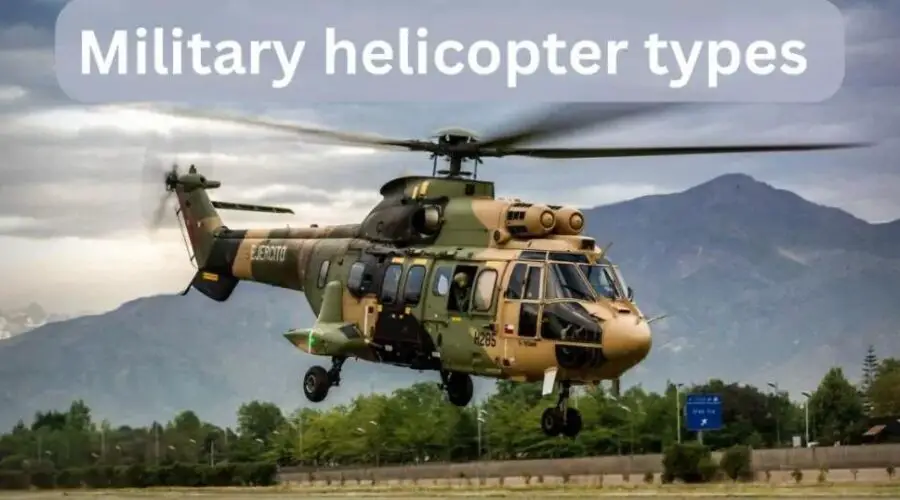 Tipos de helicópteros militares (con ejemplos)