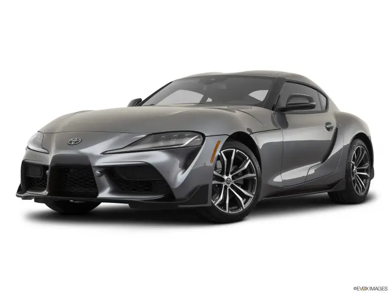 Toyota Supra 2021 plateado