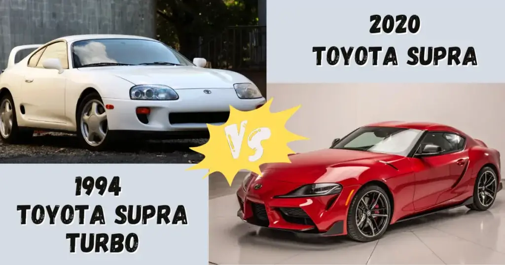 Toyota Supra 2020 vs Toyota Supra Turbo 1994 | Enfrentamiento épico