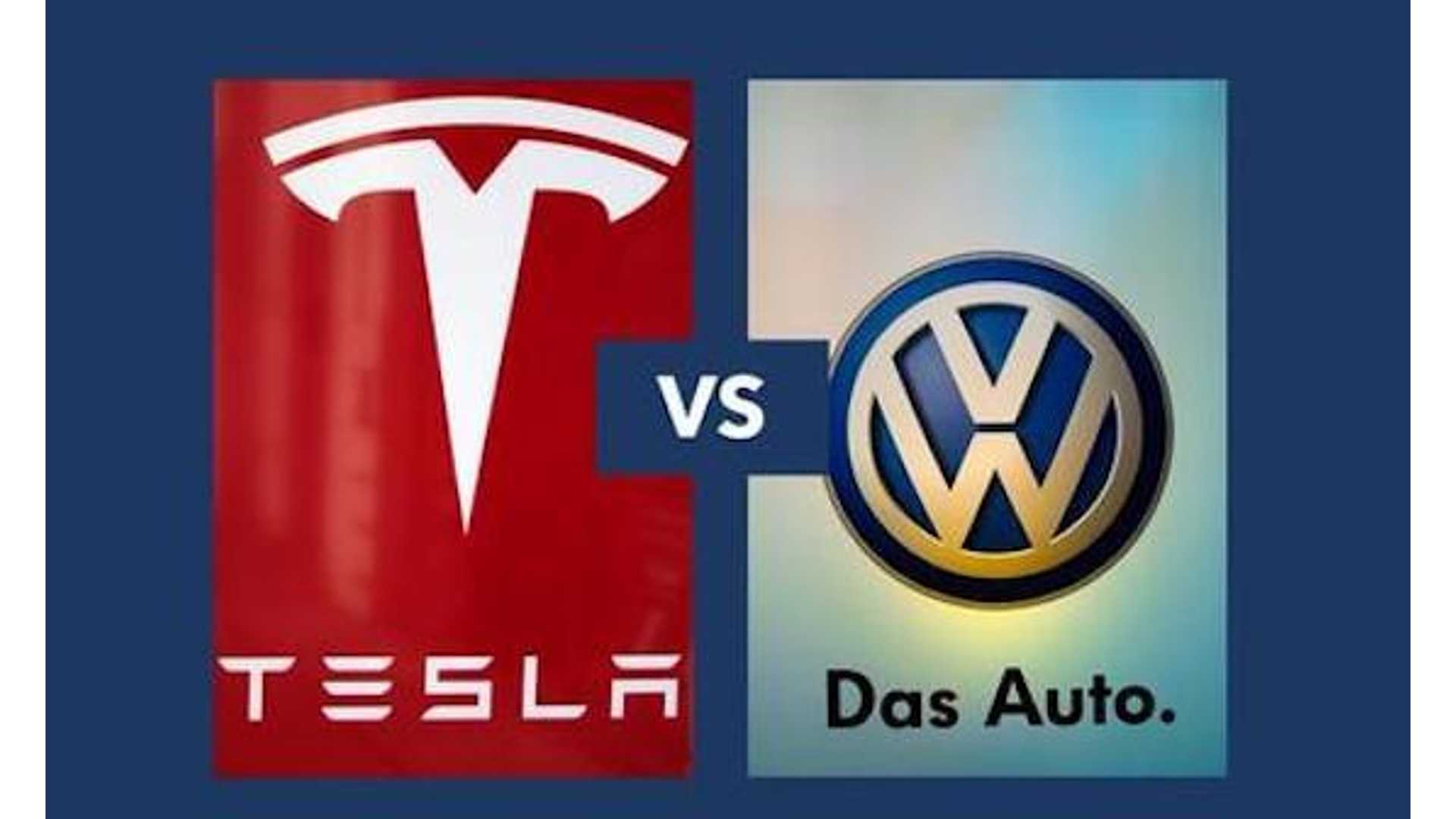 ¿Podrá Volkswagen superar pronto a Tesla?